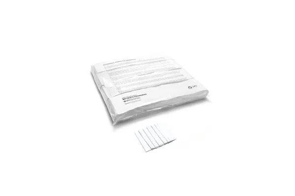Slowfall Confetti Rectangles 55x17mm - White