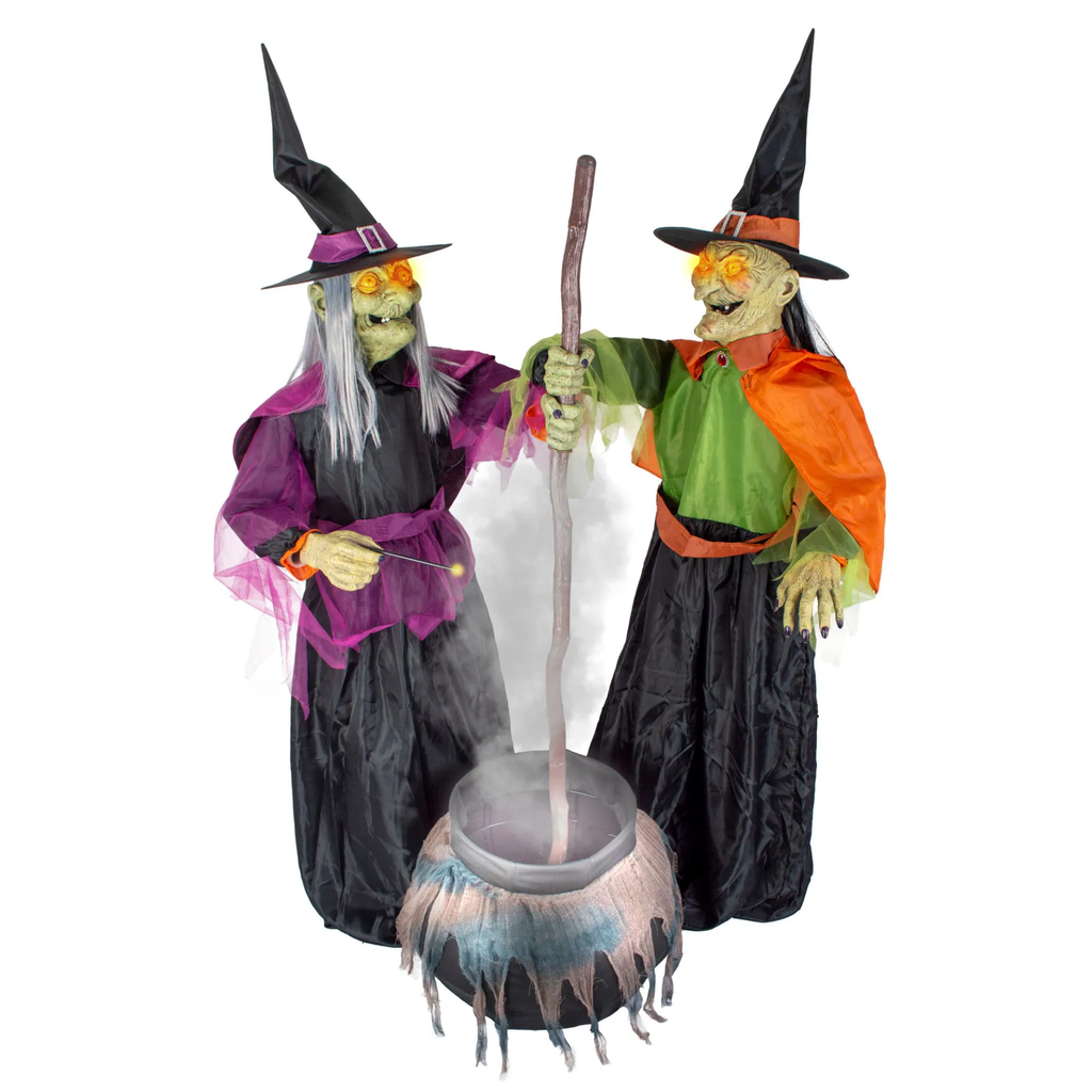 SORCIÈRES AVEC CHAUDRON