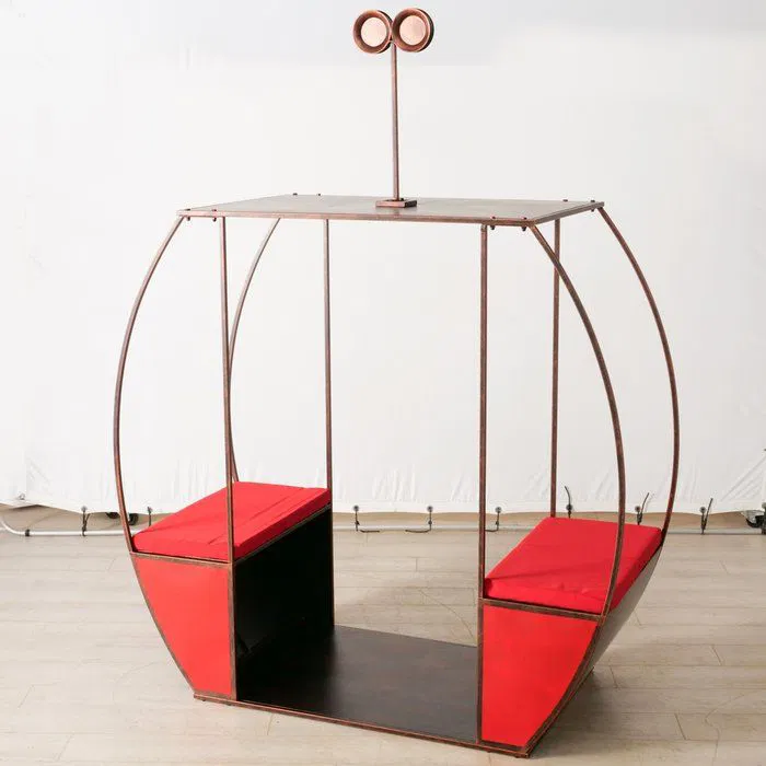 Cabine téléphérique metal