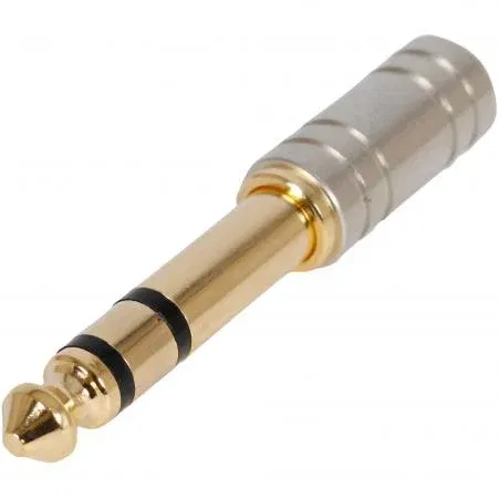 Adaptateur jack 3,5 mm stéréo – jack 6,35 mm stéréo