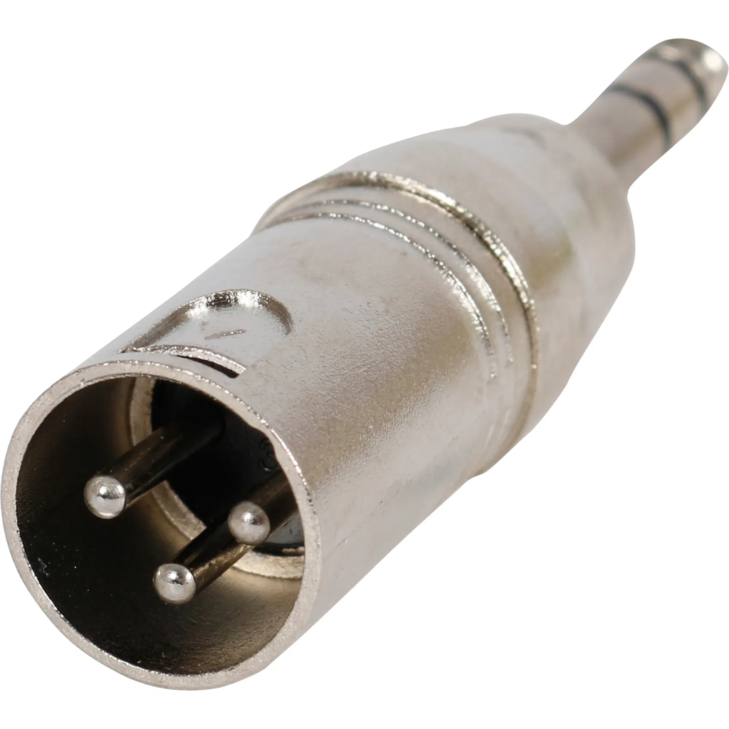 Adaptateur XLR mâle - jack mâle stéréo