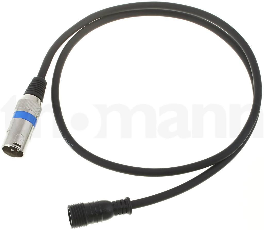 Stairville IP65 Adapter Cable DMX In 1m