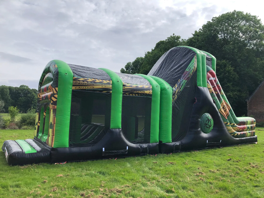 Parcour toxic 14m Avec Toboggan