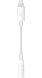 Apple lightning ver jack 3,5mm