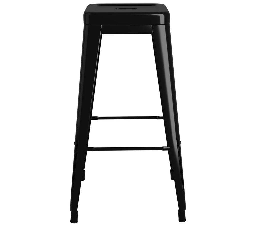 TABOURET DE BAR EMPILABLE TABAR - NOIR